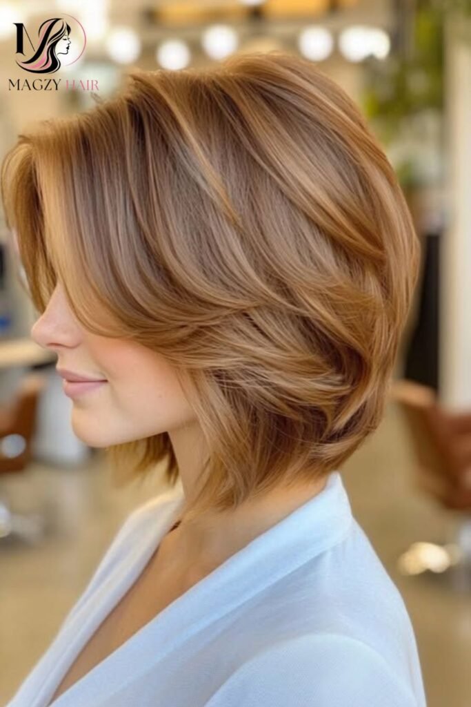 Layered Lob with Face Framing Pieces
