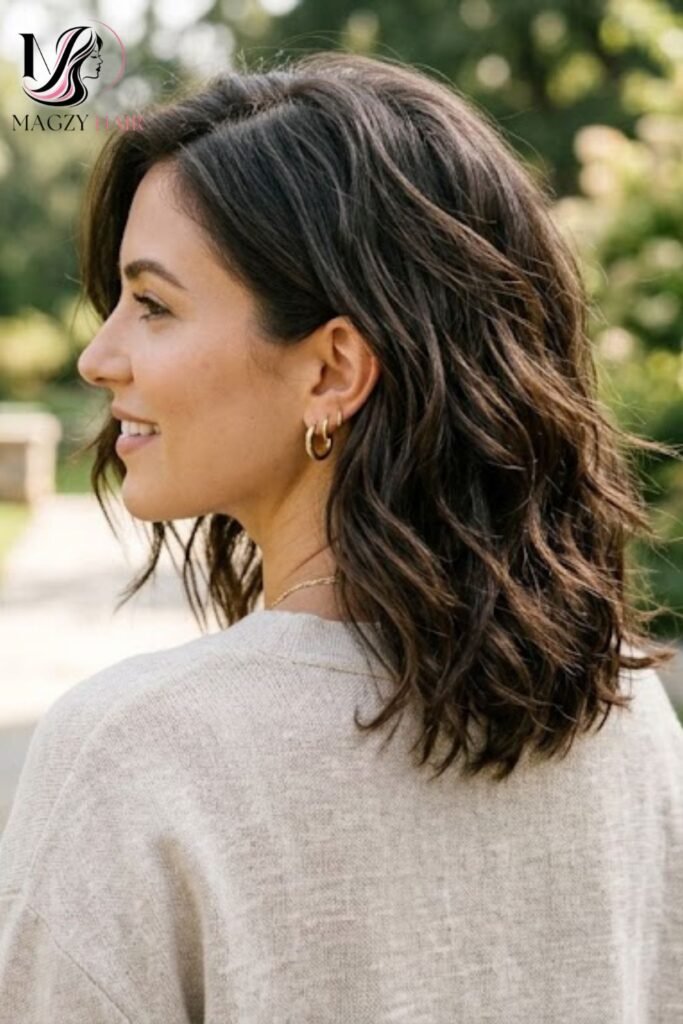 Layered Bob for Air Dry Friendly Movement