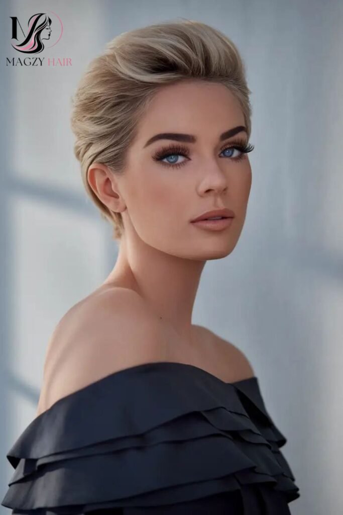 Special Occasion Styling for Pixie Haircuts on Fine Hair