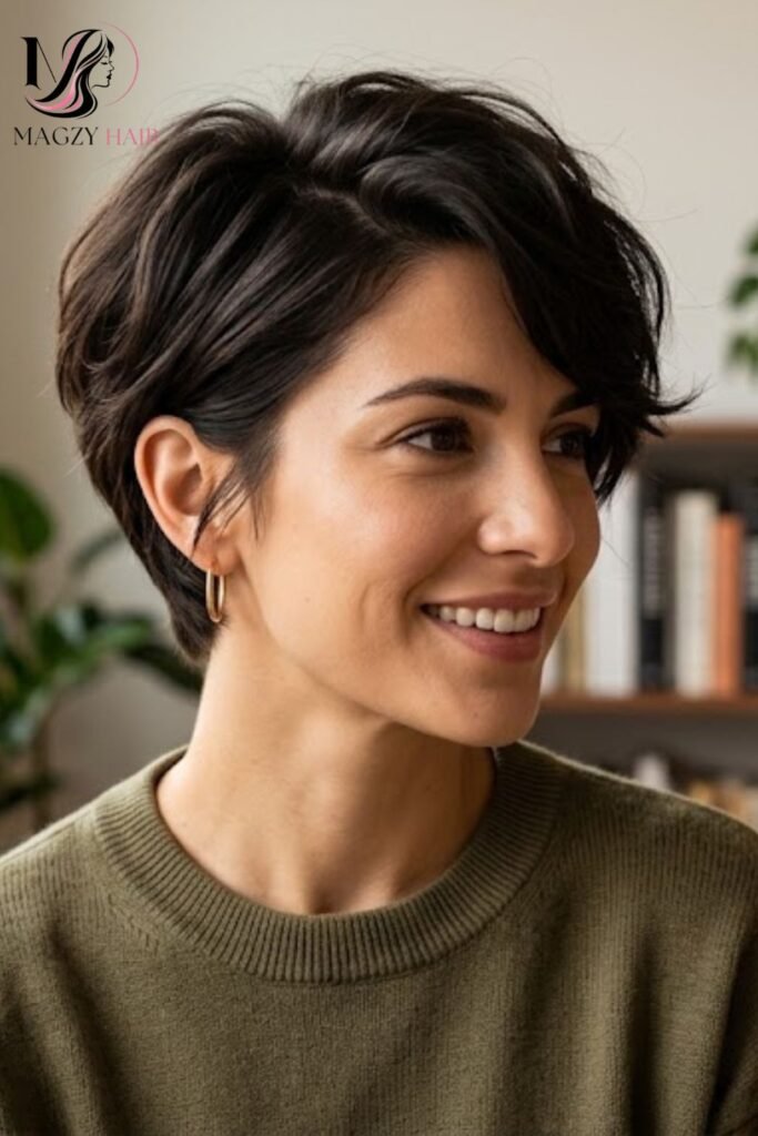 Pixie Cut for Maximum Daily Time Savings